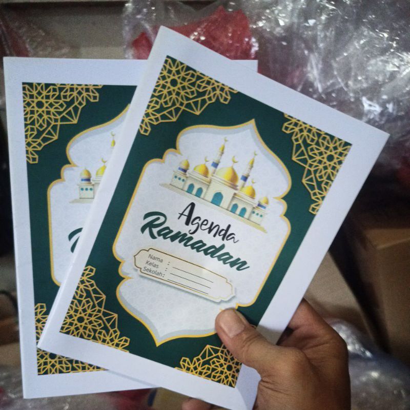 

Buku Agenda Ramadhan Terlengkap - Seukuran Buku Tulis