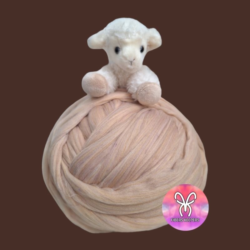 MERINO ROVING per 15 gram | fair skin