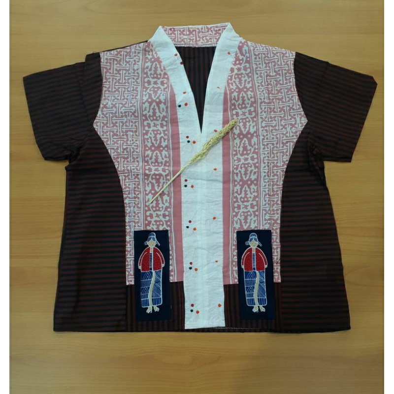 BlusLurikKombinasiCap