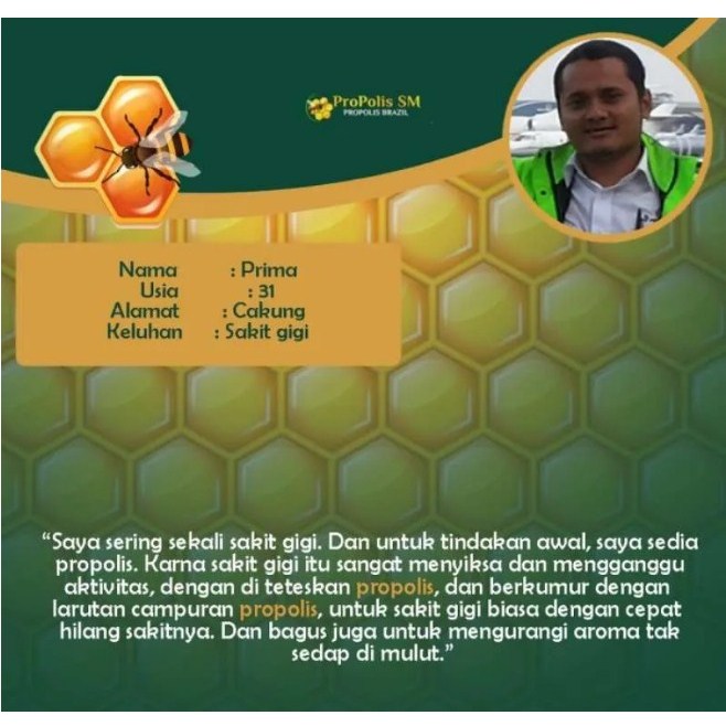 Obat Tetes Sakit Gigi, ProPolis SM Obat Sakit Gigi Cespleng, Obat Sakit Gigi Berlubang, Obat Sakit G