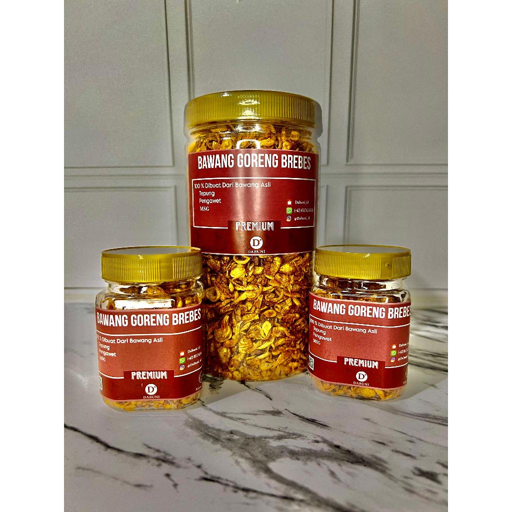 

[Tanpa Tepung] Bawang Goreng Brebes Premium Grade A++ 350Gr