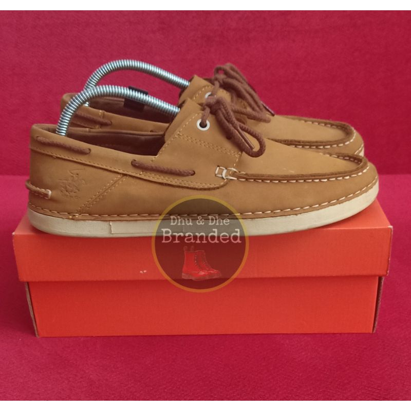 Sepatu Polo/ slip on  ( POLO CLUB USA ) Size 41 ( prelove ) Nego