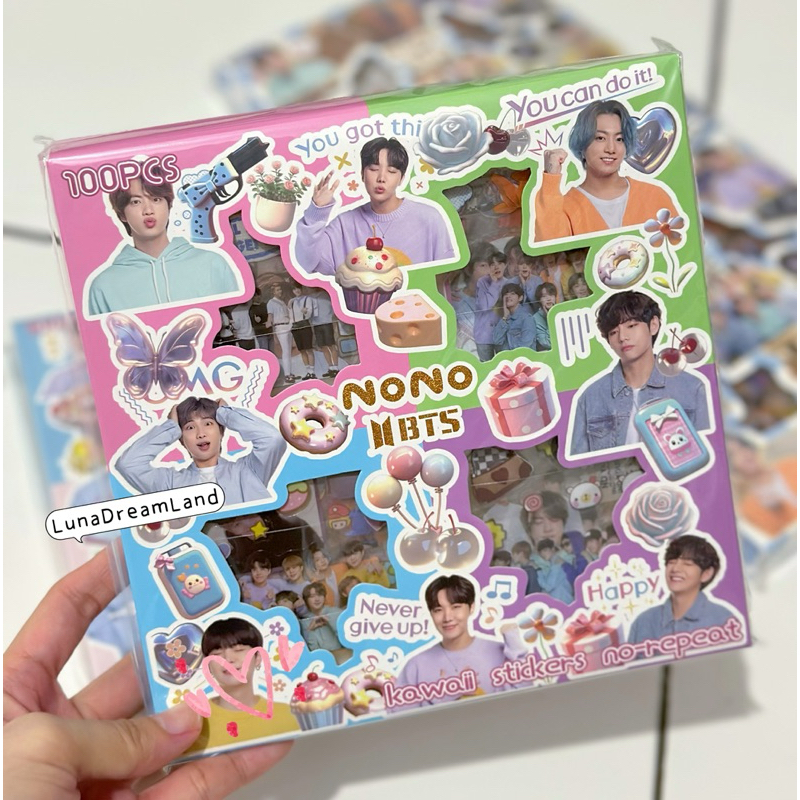 

Sticker Foto BTS Anti Air 100 Lembar Army Wajib Punya
