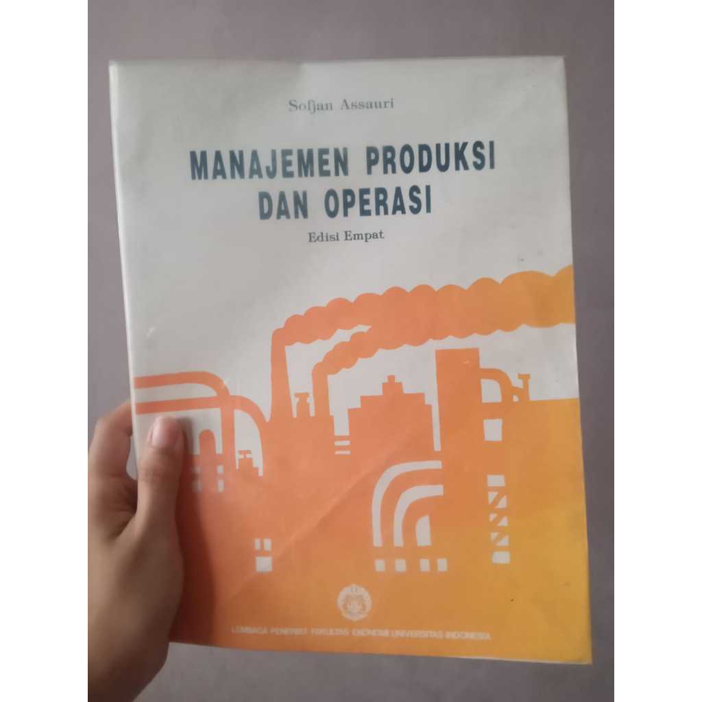 

[PRELOVED] Manajemen Produksi dan Operasi Edisi Empat - Sofjan Assouri