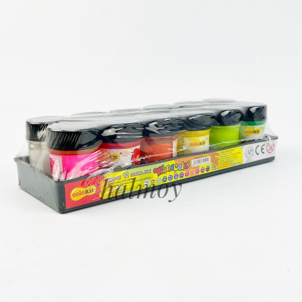 

CAT AIR BOTOL / WATER COLOR WACO - 05 15 ML 12 WARNA