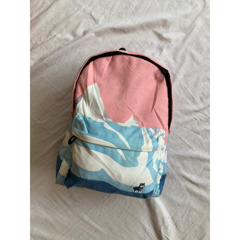 Baby Alaskan Malamute Art Backpack