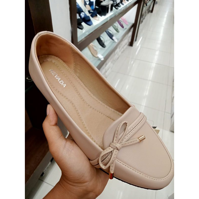 sepatu wanita flat shoes merk nevada
