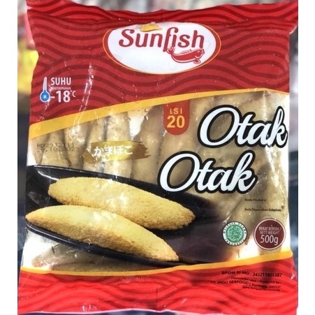 

OTAK OTAK SUNFISH ISI 20 PCS/ISI 40 PCS 500 GR