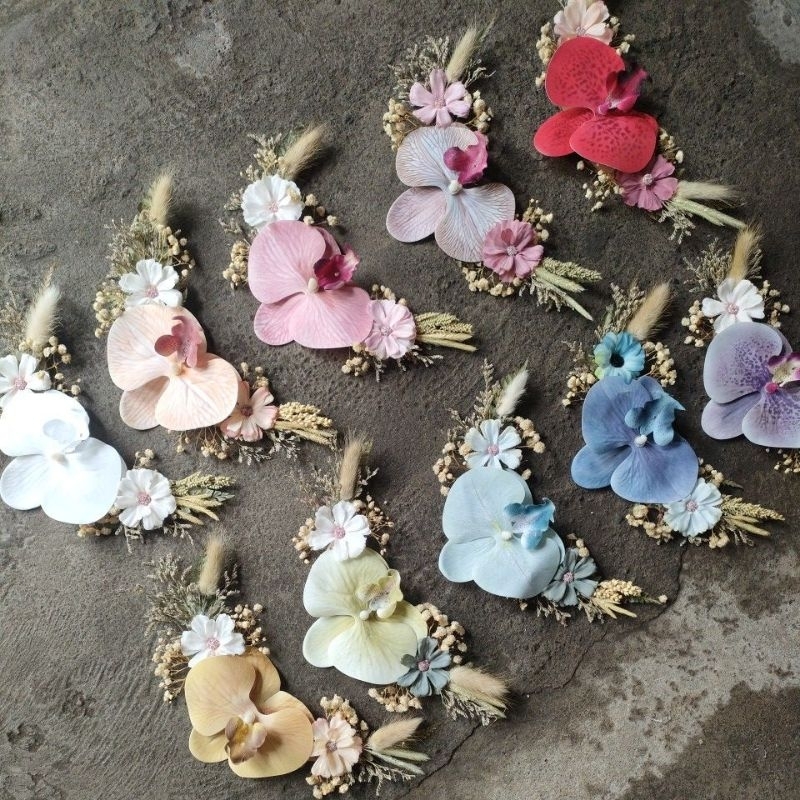 Rangkaian Bunga Anggrek latex rangkaian bunga mahar bunga hiasan mahar dekorasi mahar seserahan