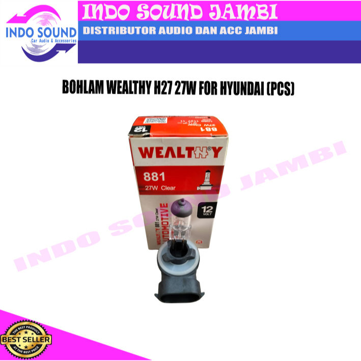 bohlamp H27 27W Wealthy for hyundai