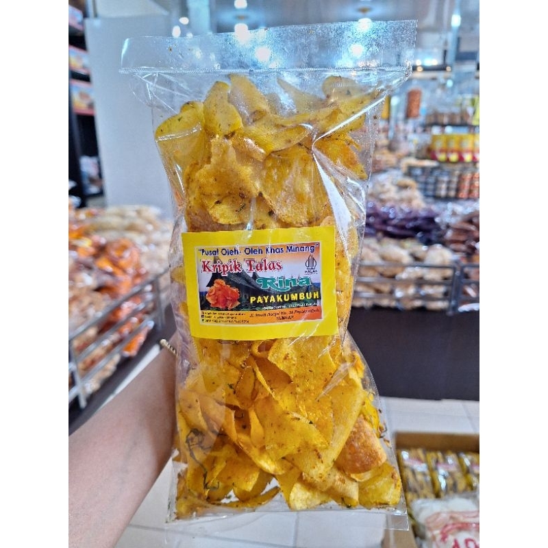 

keripik talas bumbh kuning rina - 250 gram