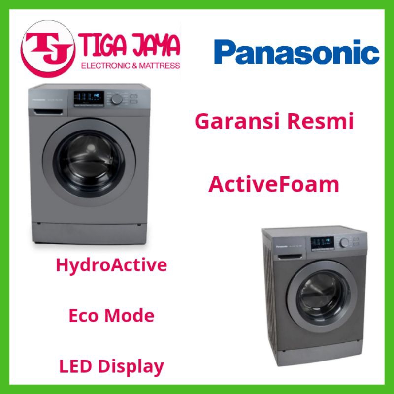 Mesin Cuci Front Loading Panasonic NA-128XB1LNE 8KG