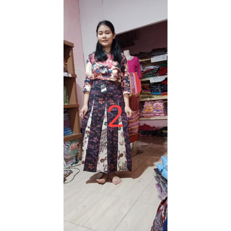 rok batik panjang  pecah 8   7/9