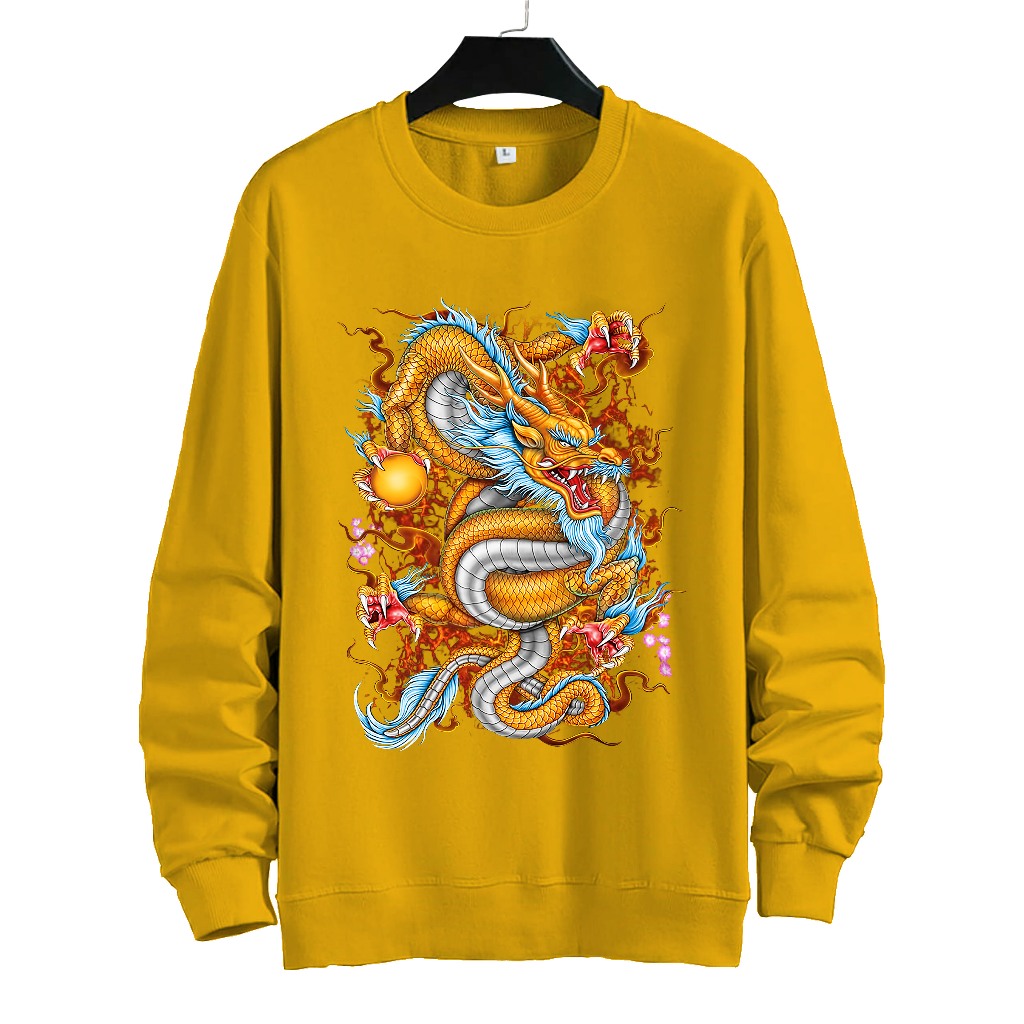 SWEATER UNISEX NAGA 3 PRIA DAN WANITA  SWEATER JUMBO