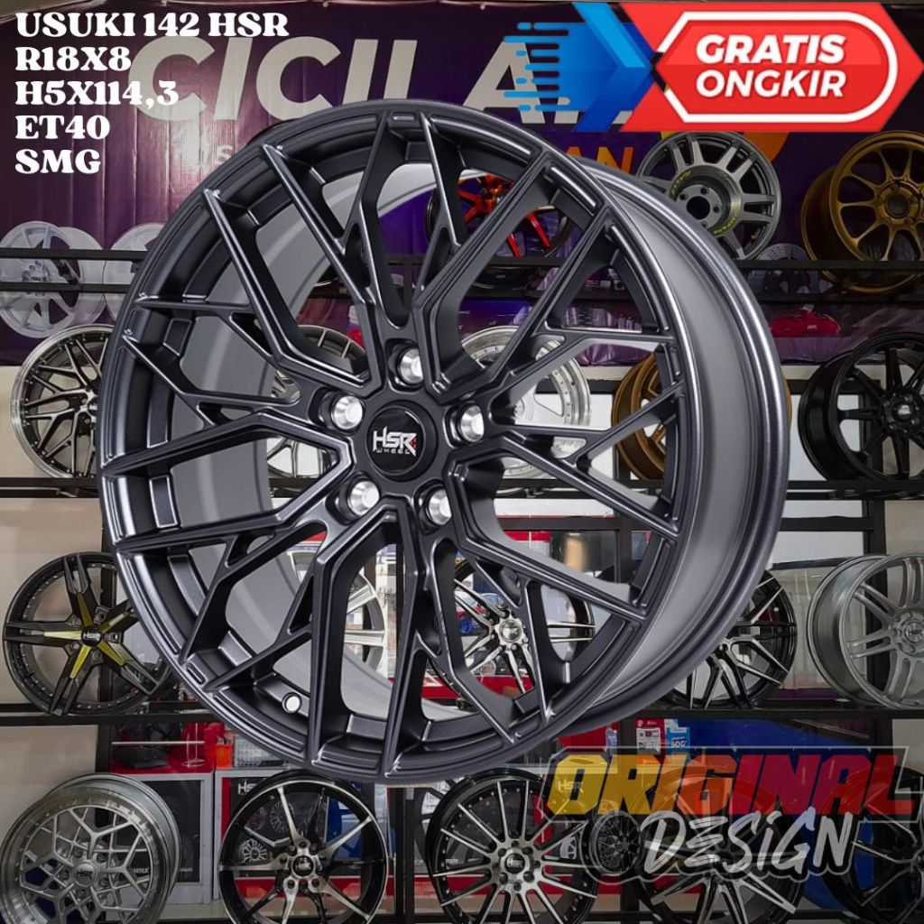 Velg Mobil Outlander , Creta , Accord , Almaz , HSR USUKI Ring 18 R18