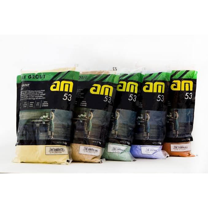AM 53 Tile Grout Pengisi nat keramik granit semen warna mortar
