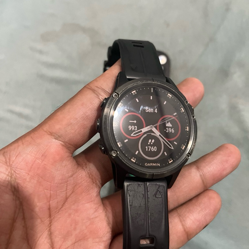 Jam Garmin Fenix 5 Plus Sapphire Batangan