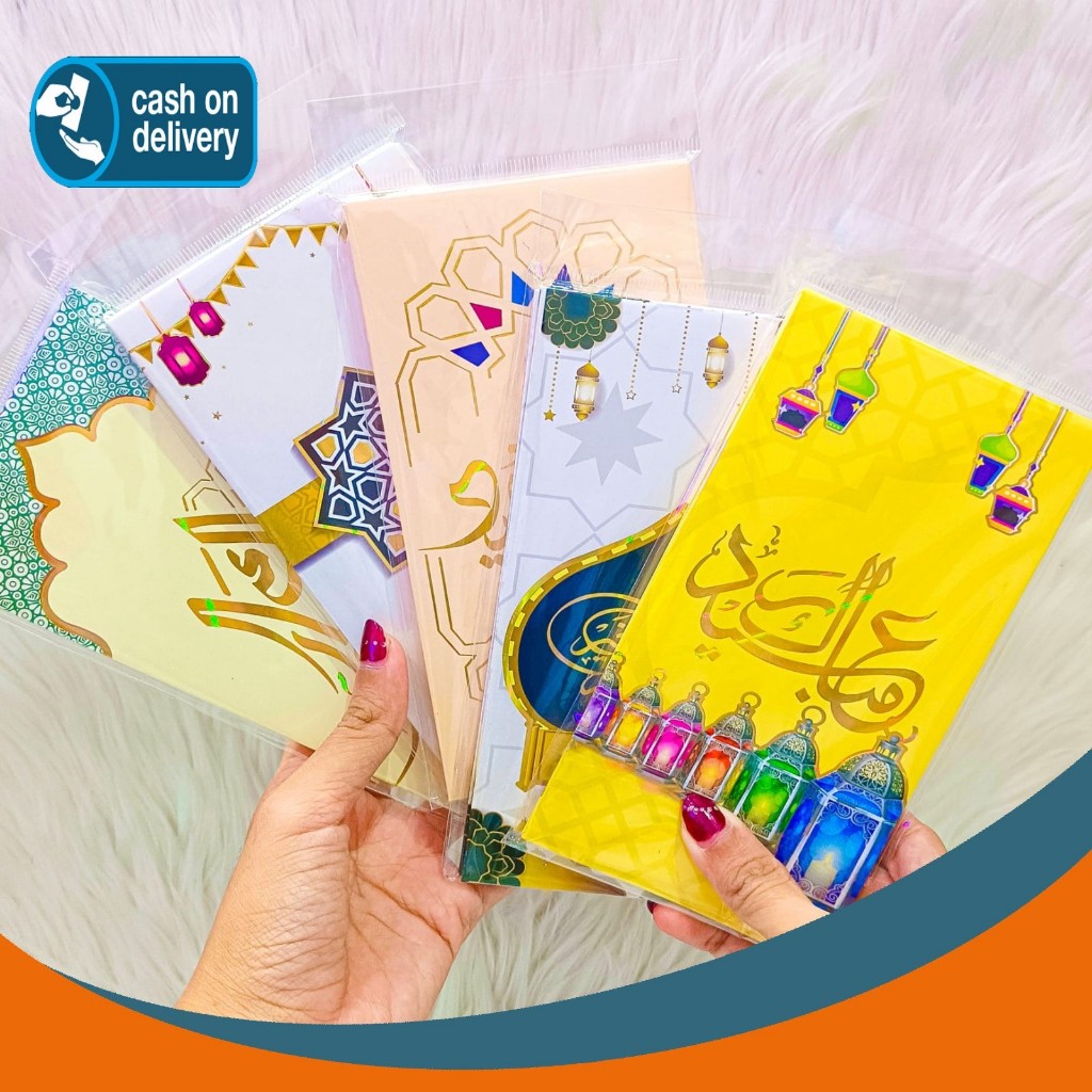 

AMPLOP LEBARAN 1 SET 5 PCS (9 cm x 15 cm ) SEDANG MN-1164 ANGPAO RAMADHAN HARI RAYA ALAT TULIS KANTOR SEKOLAH MURAH TERMURAH COD