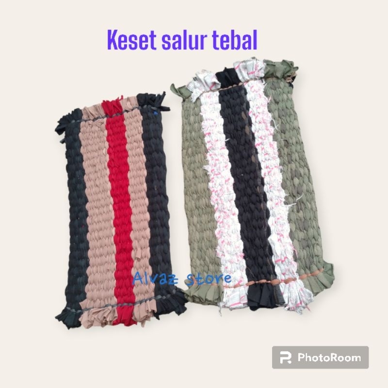 keset salur tebal/lap kamar mandi/lap kaki/lap lantai