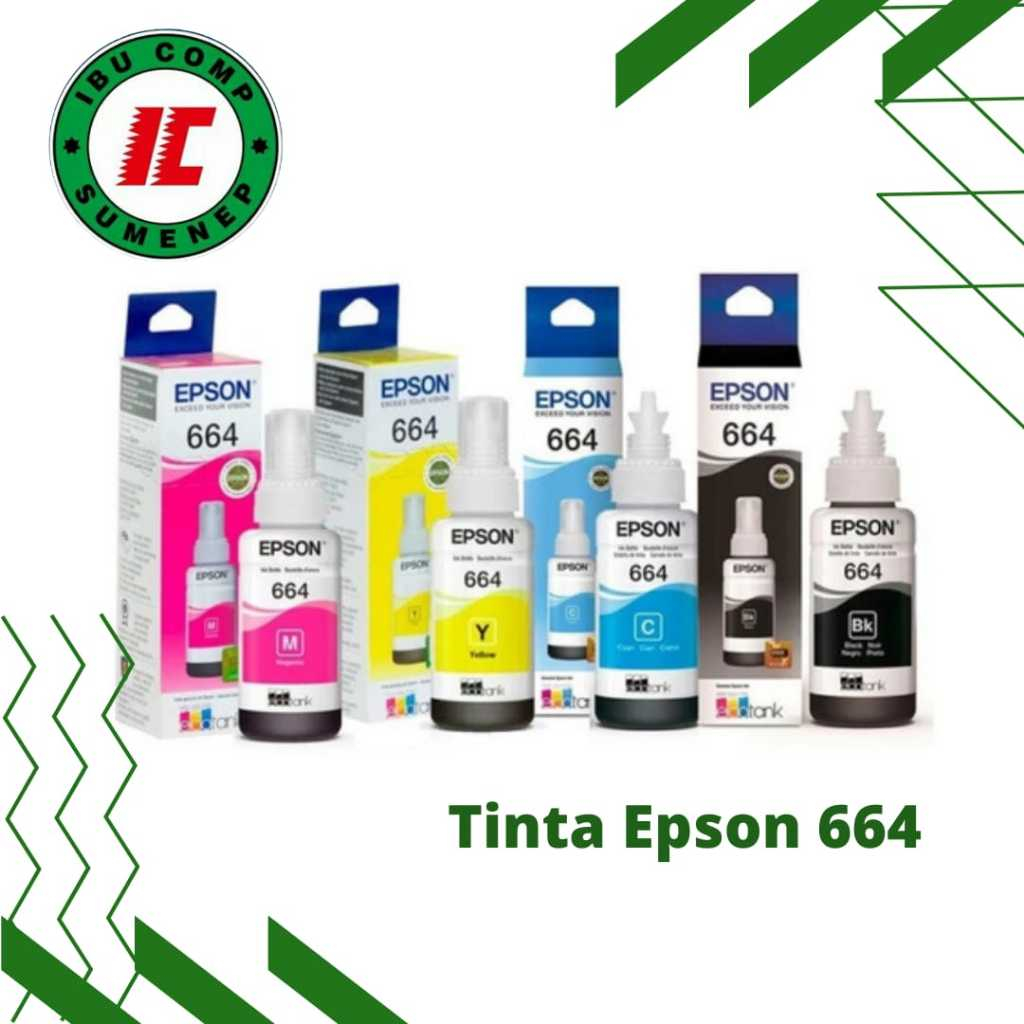 TINTA EPSON 664 ORIGINAL TINTA EPSON L120 L121 L360