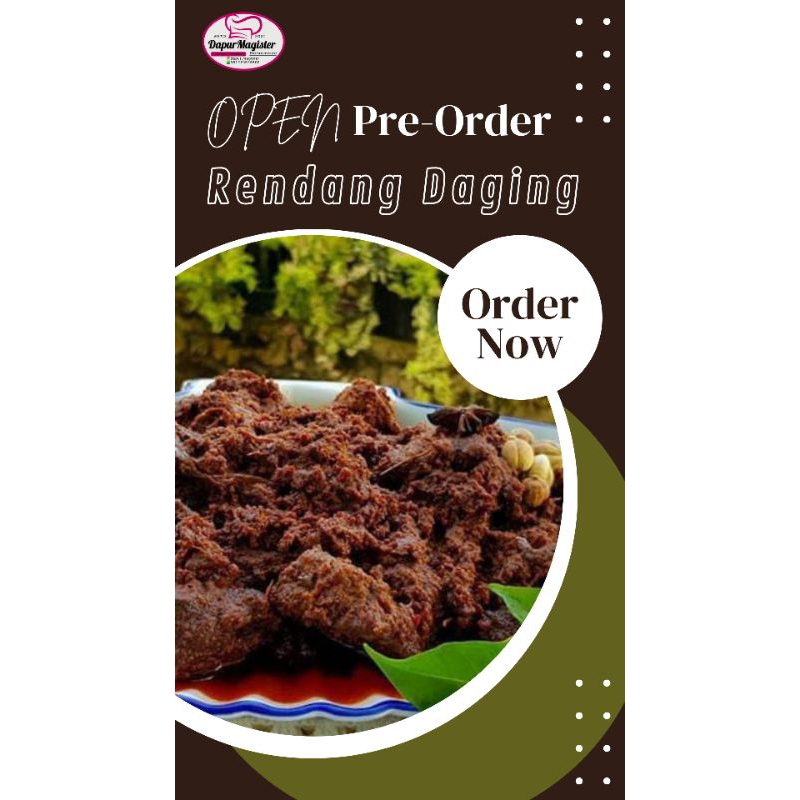 

Rendang Daging Padang 500 Gram