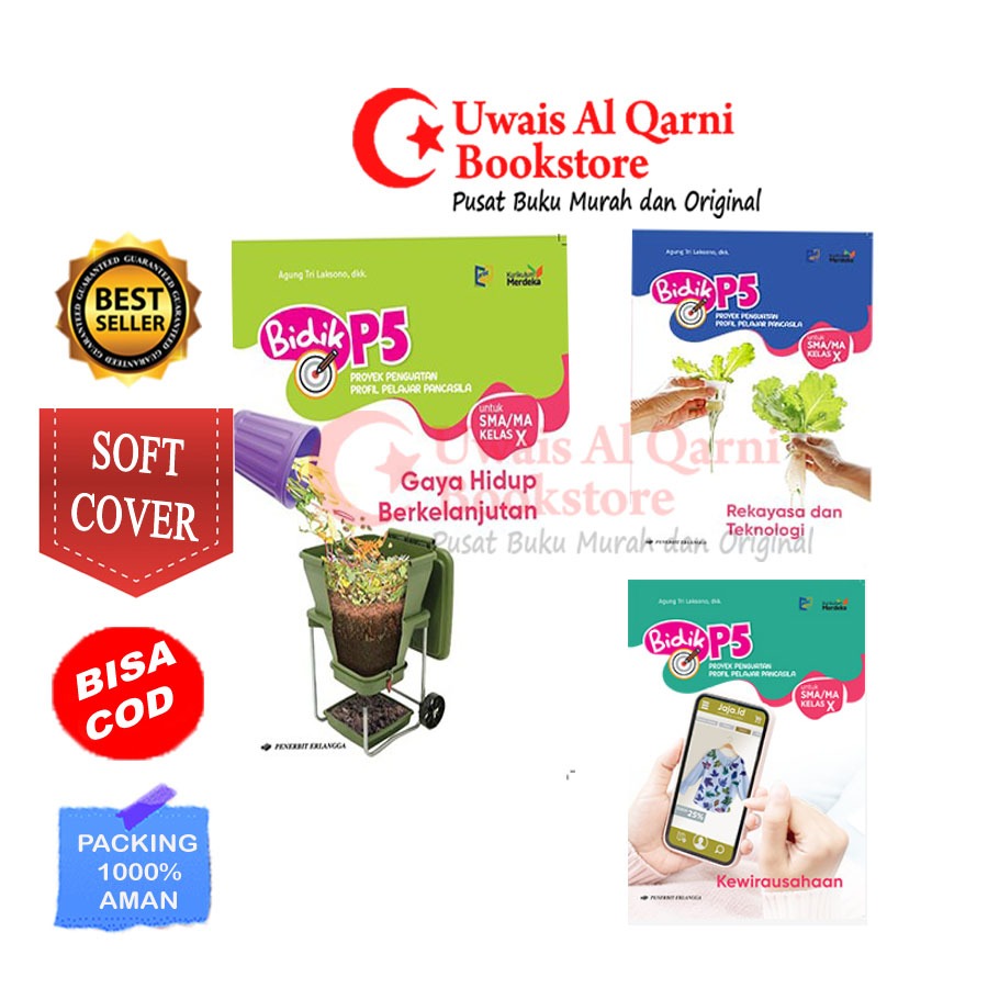 ORIGINAL BIDIK P5 UNTUK SMA KURIKULUM MERDEKA - ERLANGGA