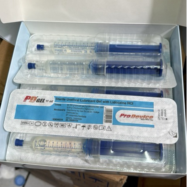 PD gel / gel catheter / steril urethral lubricant gel with lidocaine HCL