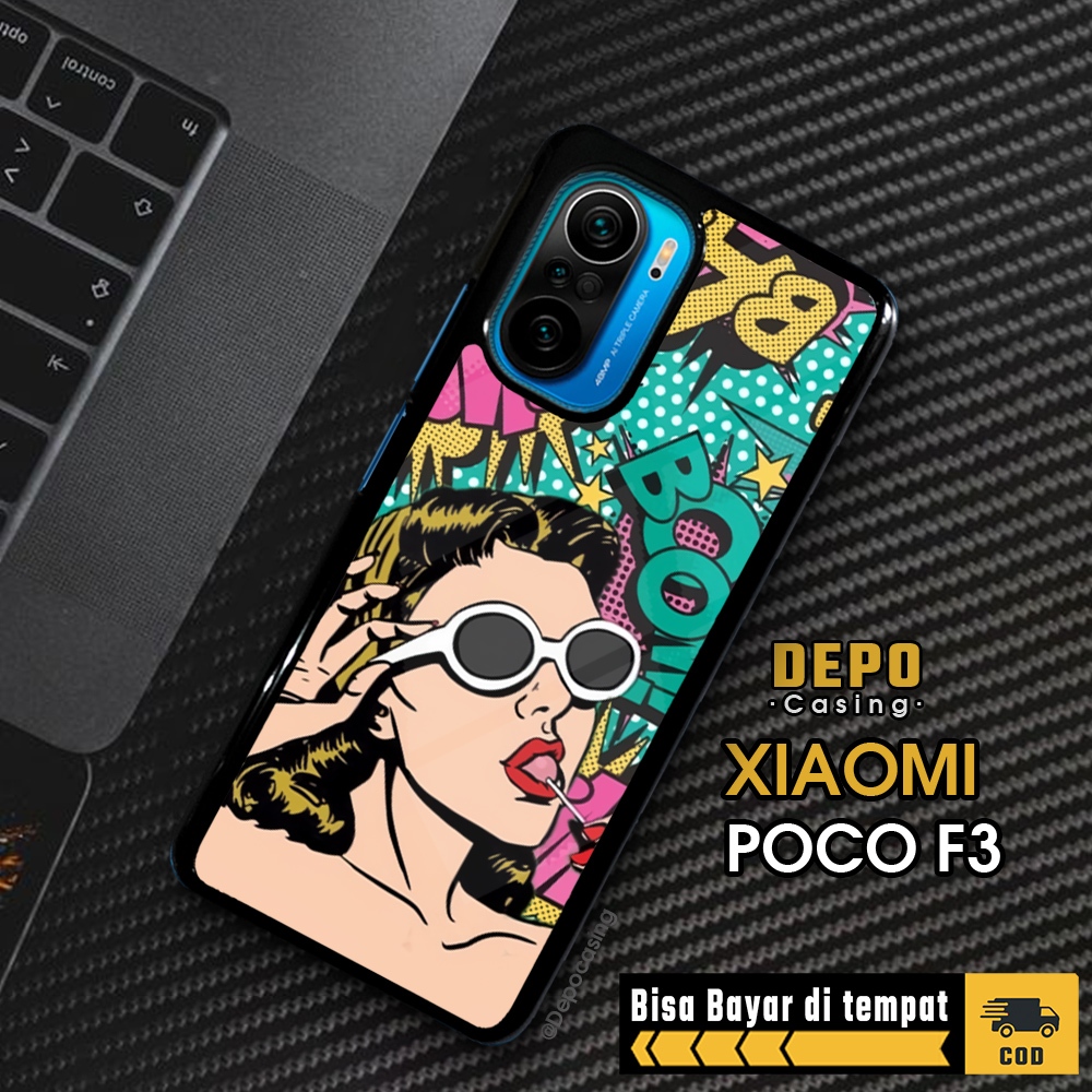 Case Poco F3 Casing Xiaomi Poco F3 Casing Depo Casing [GIRL] Case Glossy Case Aesthetic Custom Case 