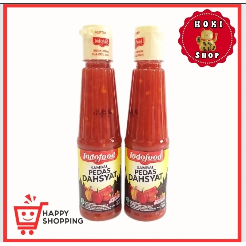 

Indofood Sambal Pedas Dahsyat 135ml / Indofood Sambel Pedas Dahsyat