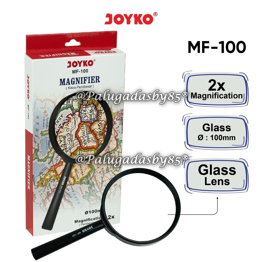 

(1 Biji) GROSIR Kaca Pembesar JOYKO MF-100 / Kaca Pembesar Magnifier Joyko MF 100 / Joyko MF100 / Magnifier Joyko MF-100