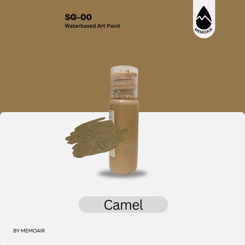 

Cat Lukis Waterbased color "Camel" by MemoAir