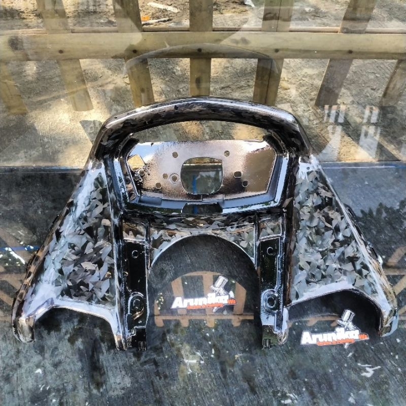 cover dashboard nmax new carbon forged