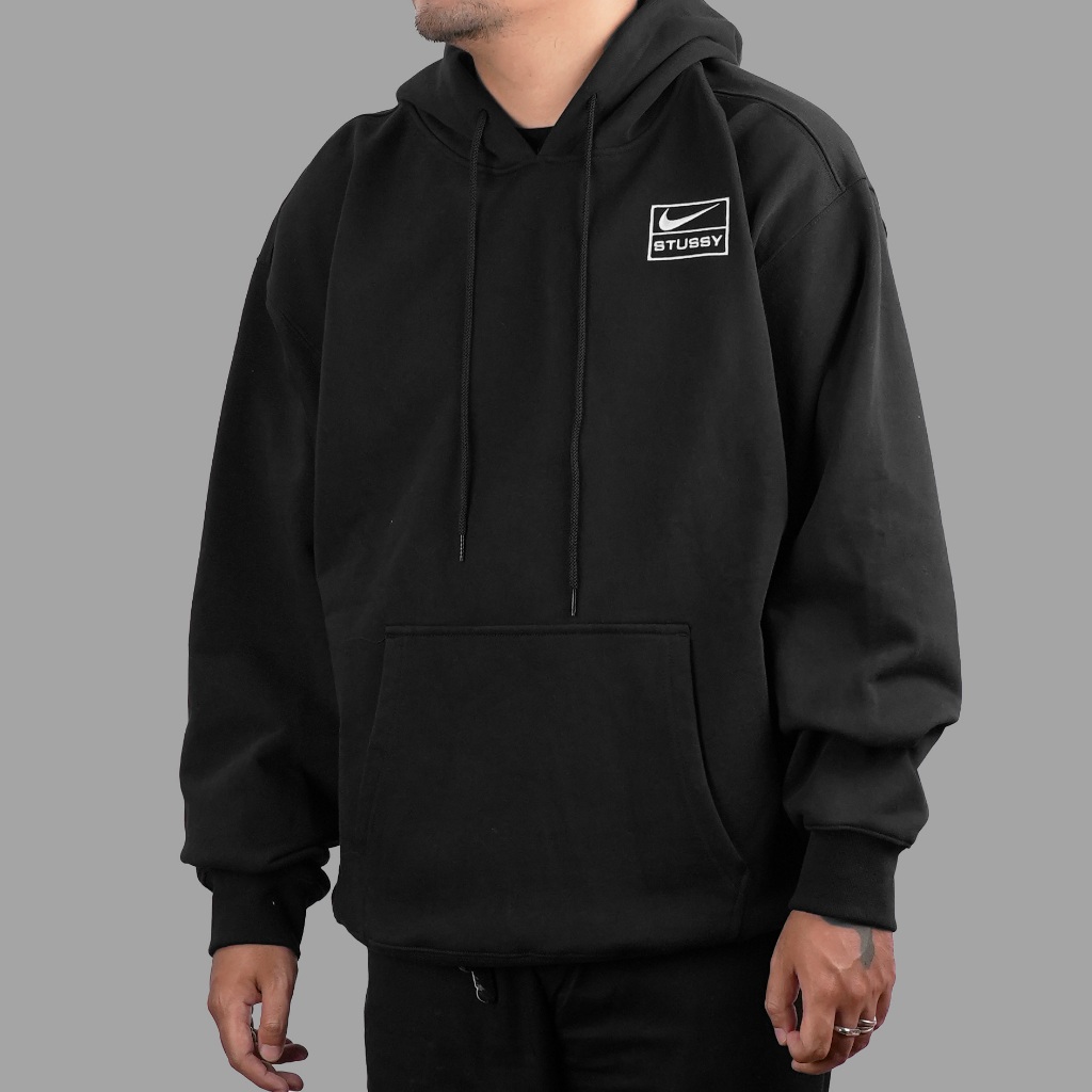Nike x Stussy NRG Washed Black Hoodie