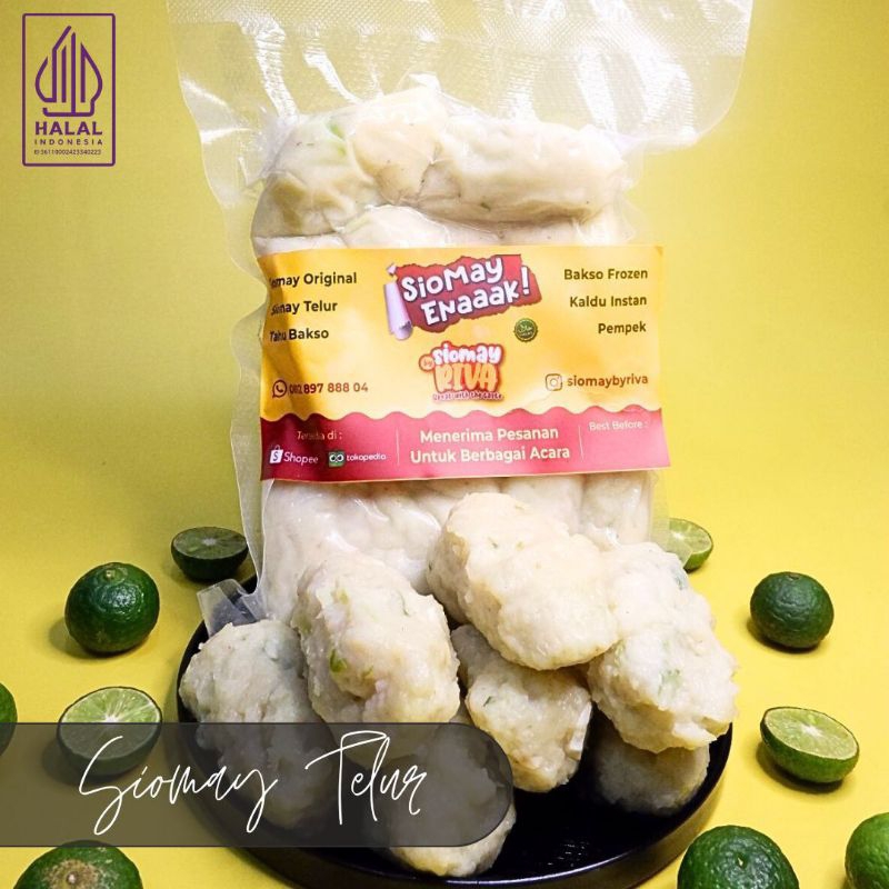 Siomay Telur FROZEN (Kemasan Vacuum)