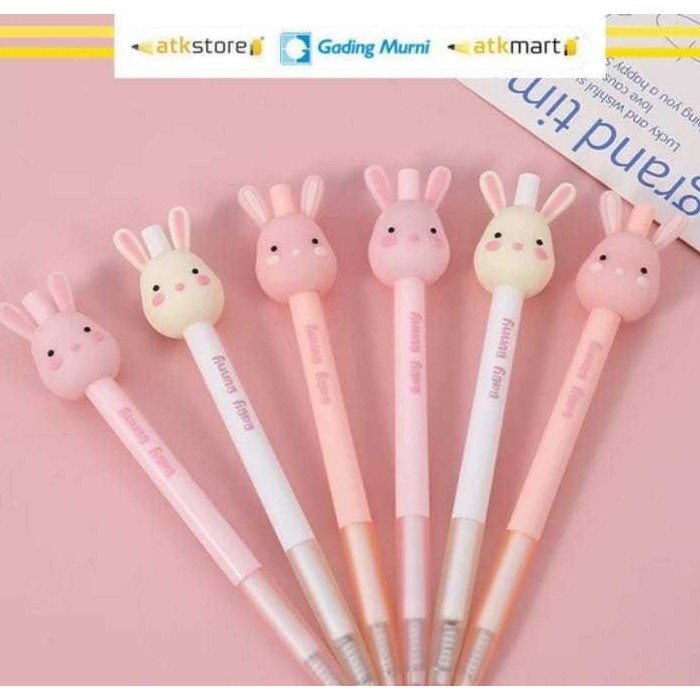 

SOFUN MECHANICAL PENCIL ZF2903-5 KARAKTER RABBIT KELINCI GEMOY - PENSIL ISI