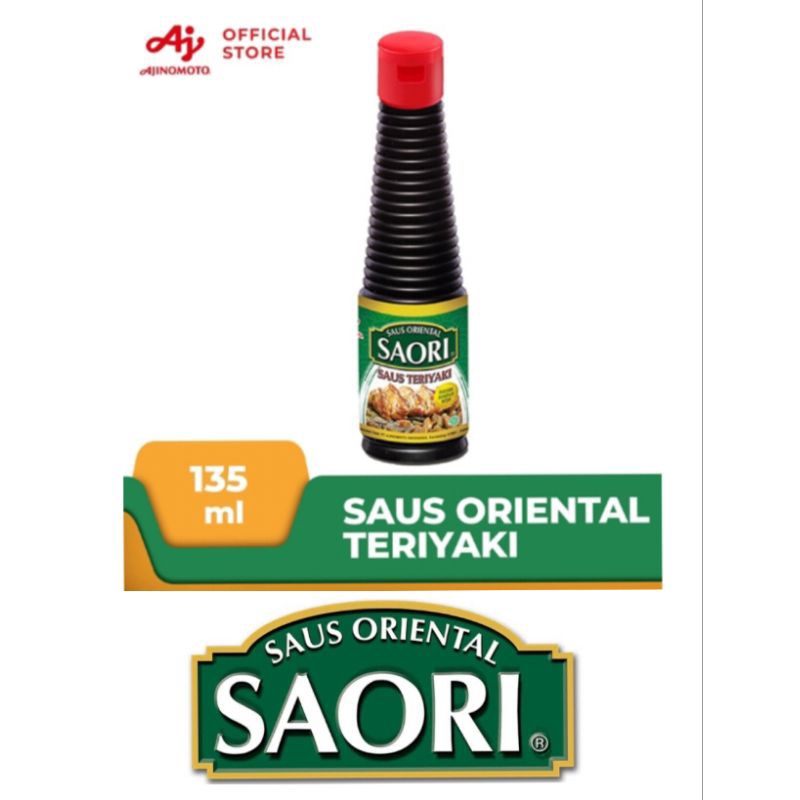 

SAORI Saus Oriental Saus Teriyaki 135 ml