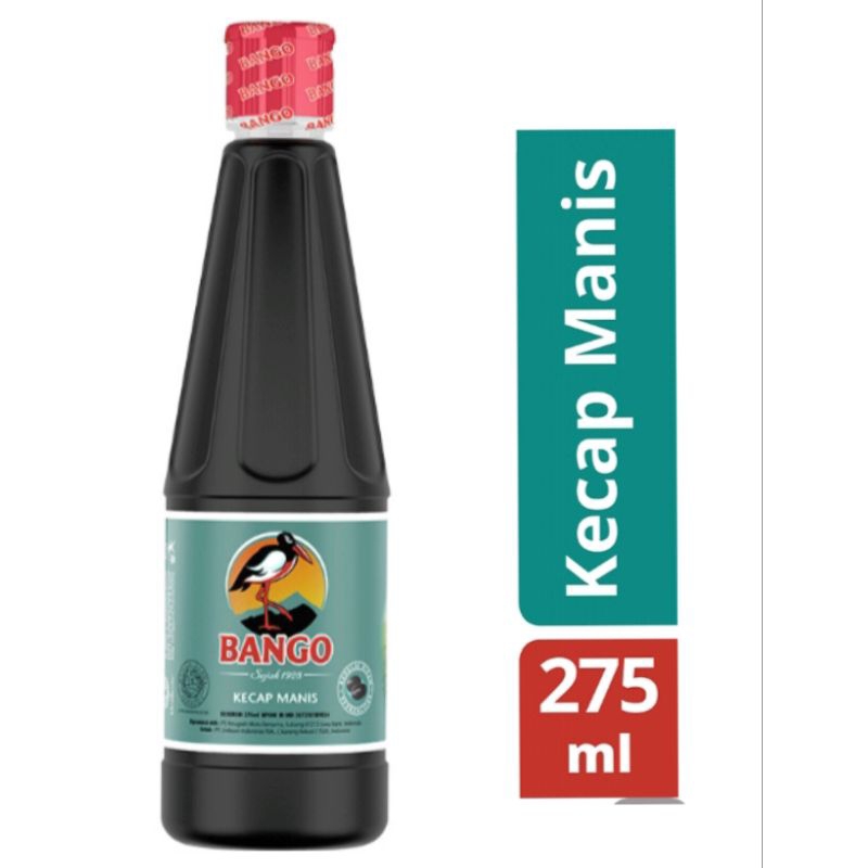 

Bango kecap manis Soy Sauce botol 275 mL