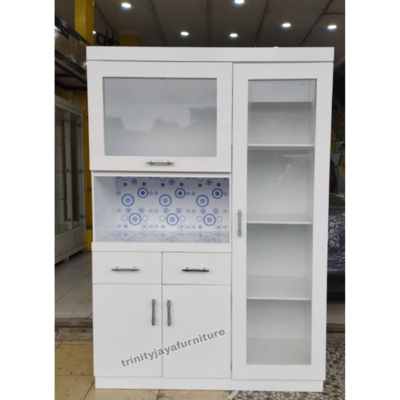 Lemari Sayur  Lemari Piring Lemari Dapur Gendong 3 Pintu Duco Premium Custom /trinityjayafurniture