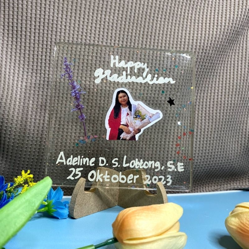 Bingkai foto Resin | Resin Hadiah wisuda | hadiah ultah | Hadiah anniversary
