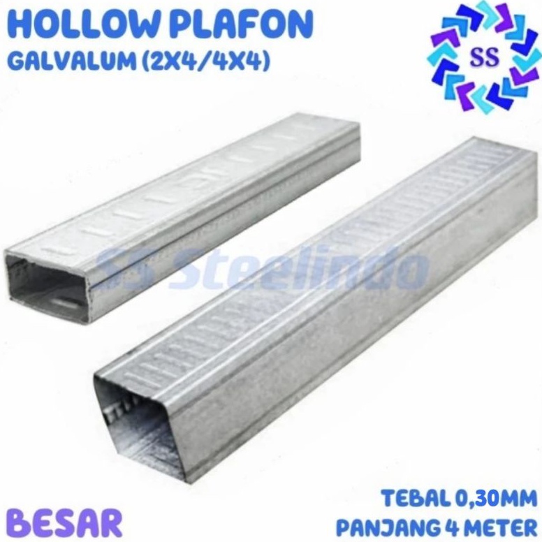 Lagi Tren HOLLOW BAJA RINGAN PLAFONGYPSUM ZINCALUMGAALUM BESAR 2X4  4X4