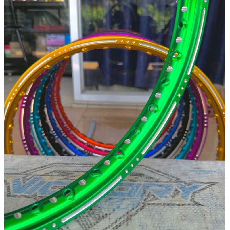 velg rossi hijau slod ukuran 140 ring 17
