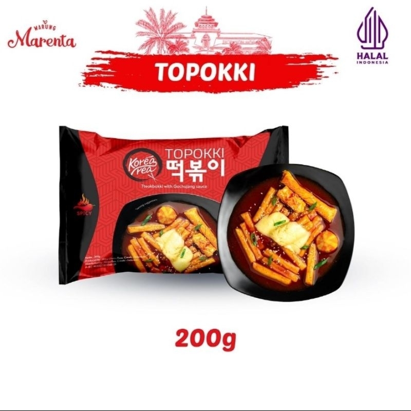 

Warung Marenta X Korearea Makanan Toppoki Pedas