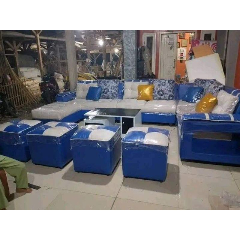 SOFA L SELONJOR SOFA MAWAH ukuran super jumbo