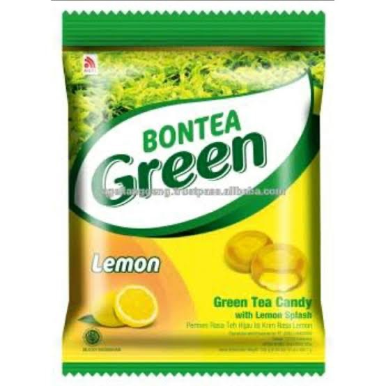 

Permen lemon/ permen Bo tea green