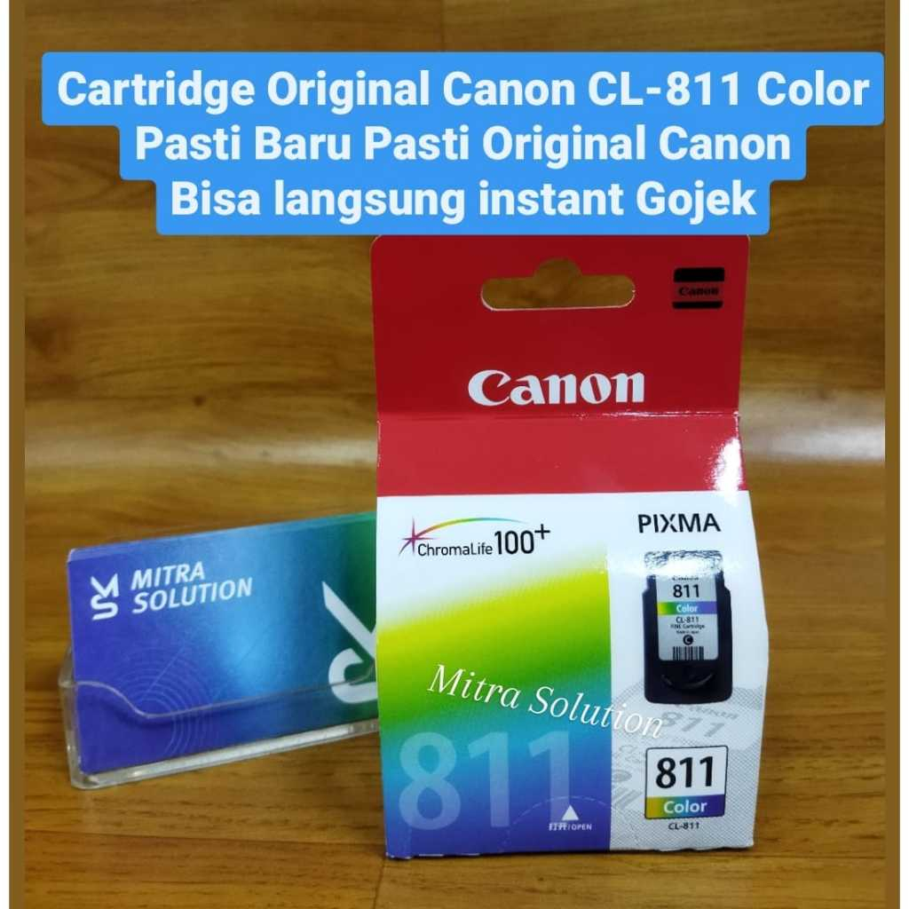 Cartridge Canon CL 811 CL-811 CL811 Tinta Canon Original