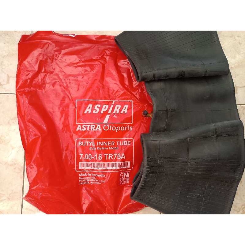 Ban Dalam Truck 700-16 Pentil Pendek Aspira (Elf, Canter, Dyna, Dutro)