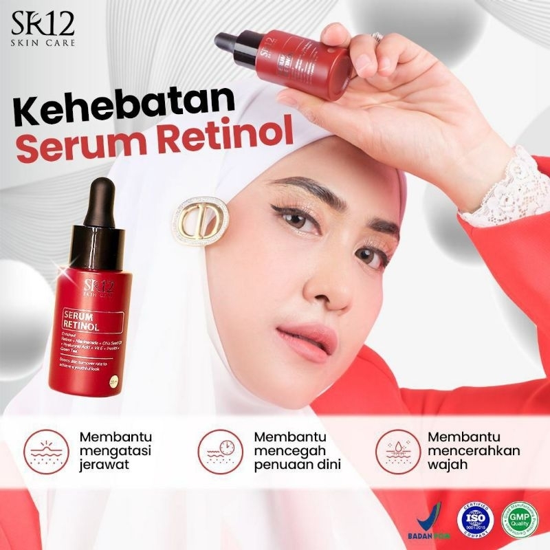 SR12herbal skincare||Serum retinol sr12