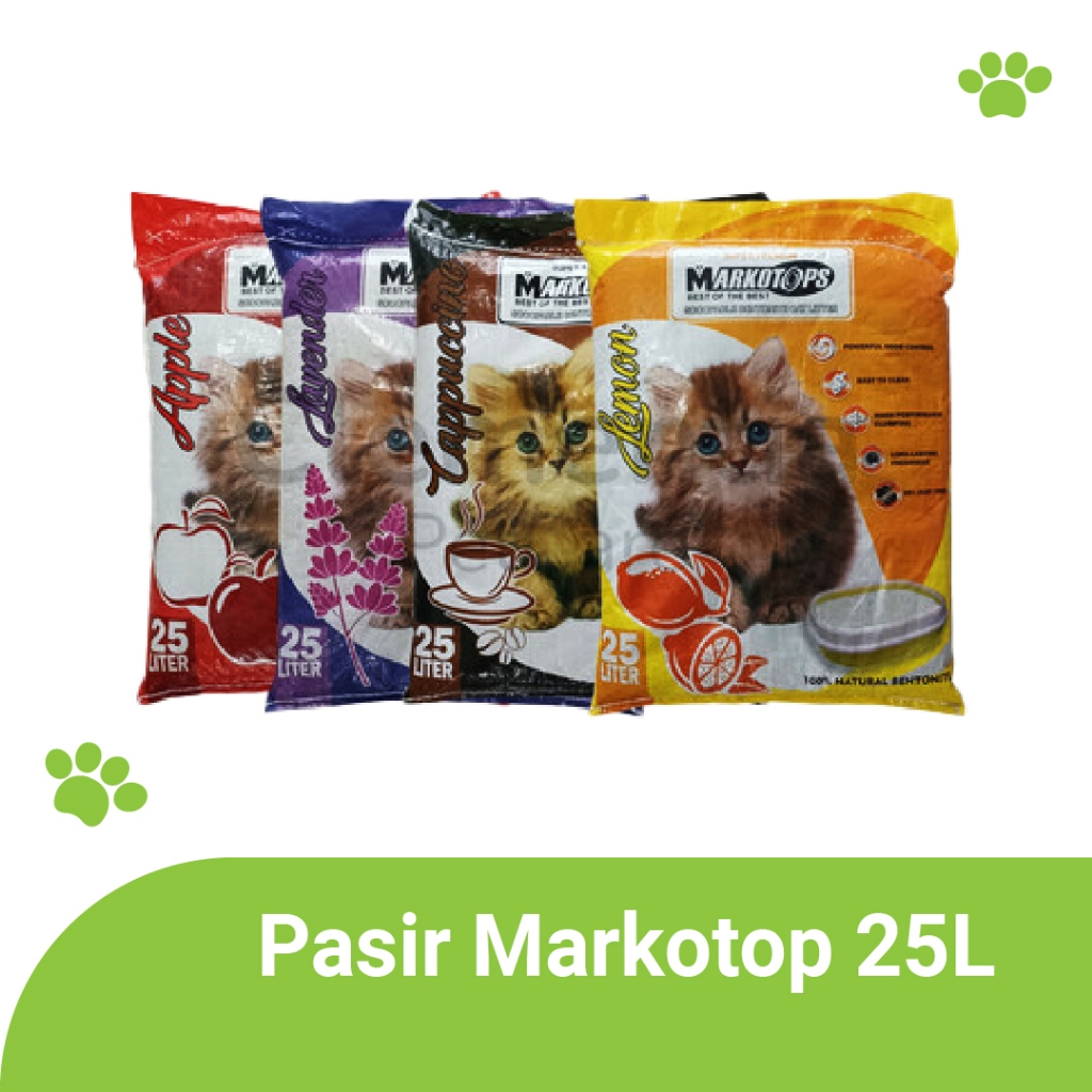 PASIR KUCING MARKOTOP 25 LITER