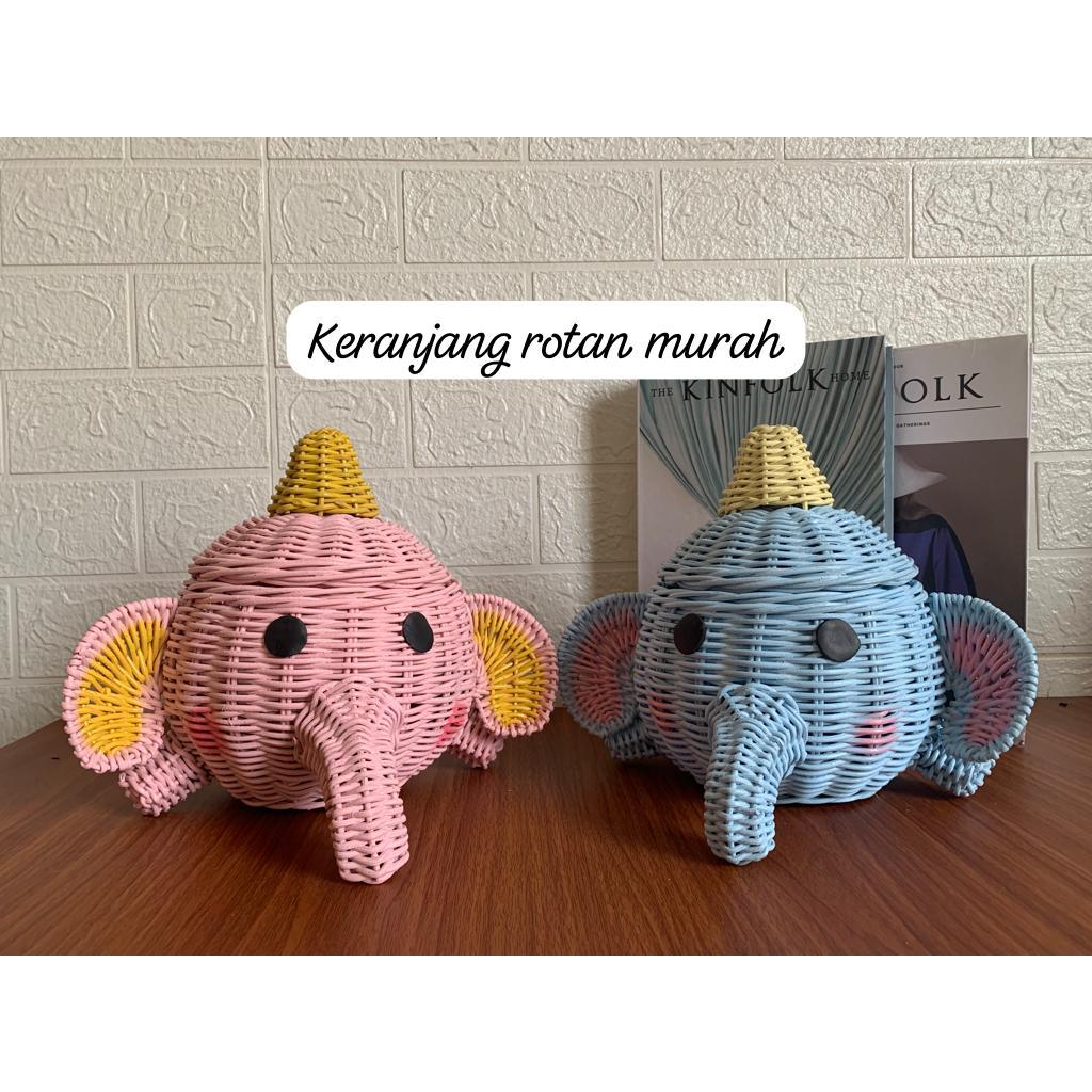 Rotan Gajah Tsum-Tsum /Rotan Tsum-Tsum/Rotan Hampers/Rotan Karakter