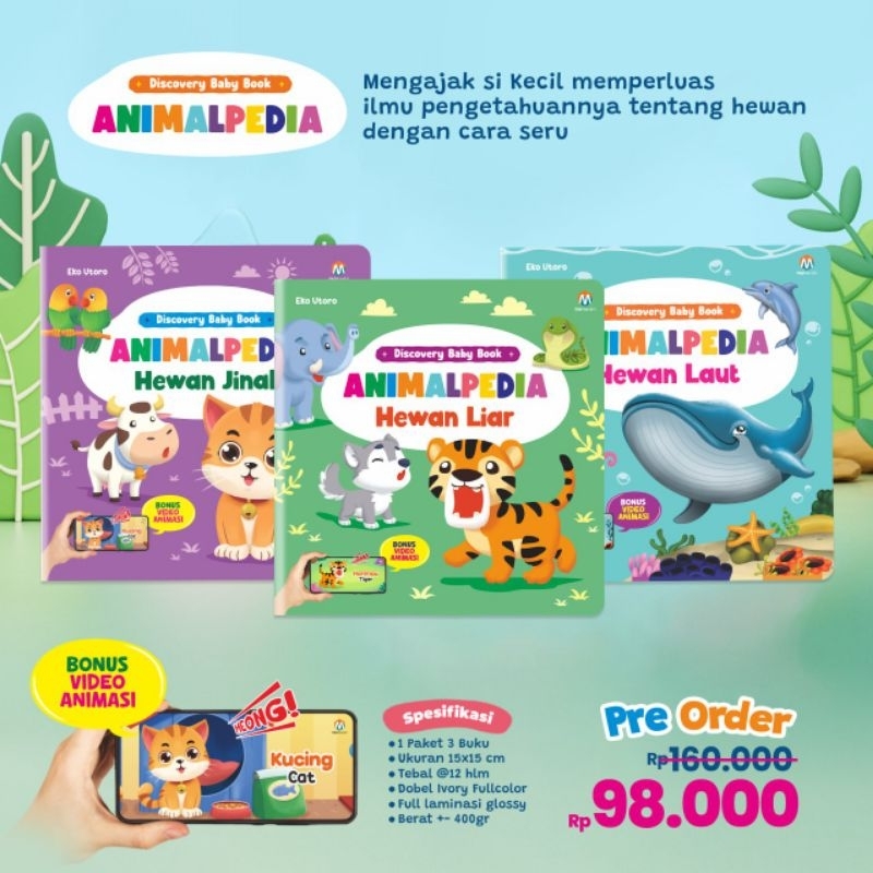 Discovery Baby Book Animalpedia. Ziyad